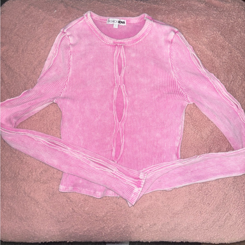 Fashion Nova Pink Skirt Set